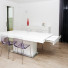 High gloss lacquer dining table